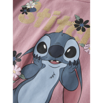 NAME IT Bluse Jina Stitch Lilas